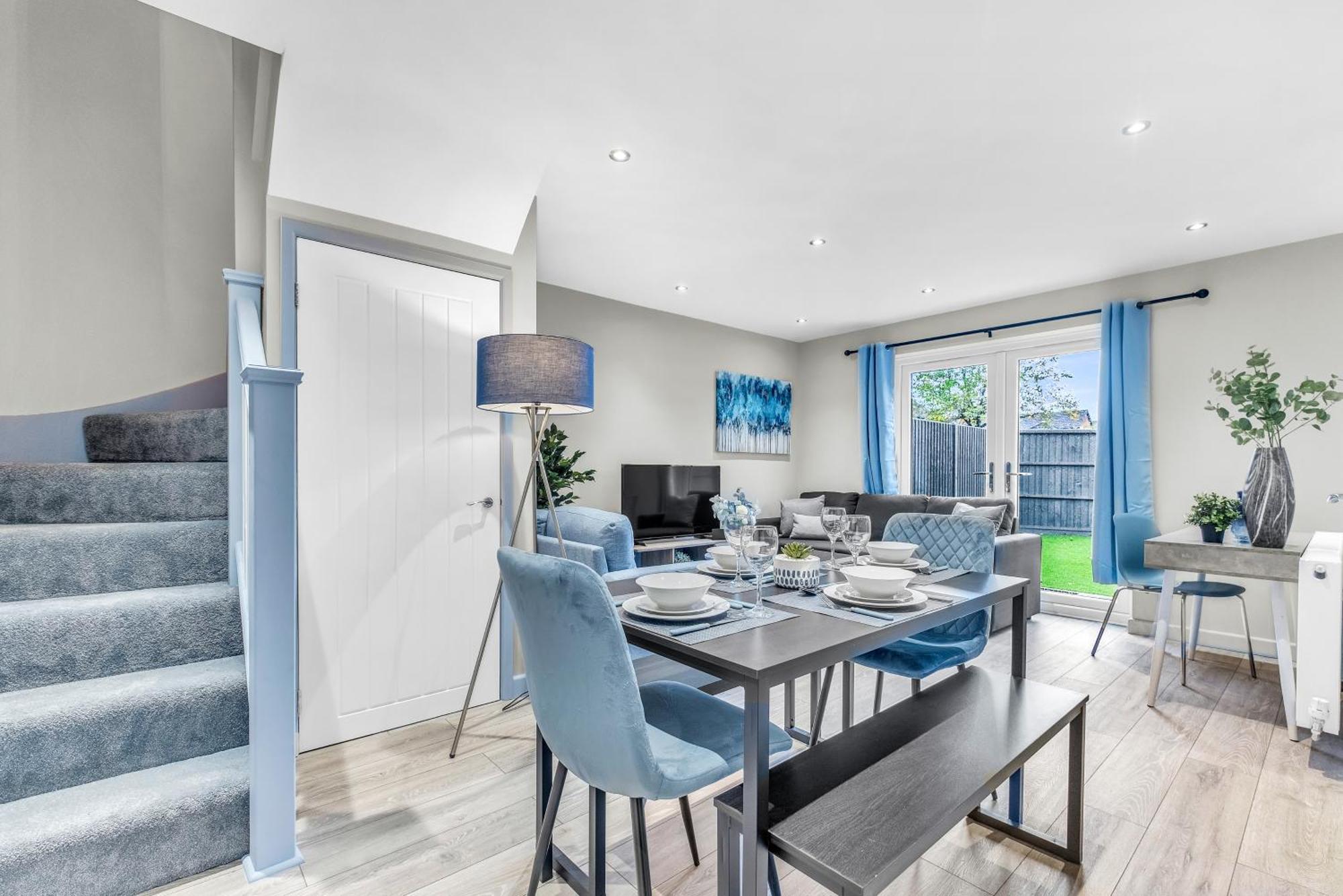 Mk 2-Bedroom Contractor'S Gem, 5 Beds, Sleeps 6, Free Parking ميلتون كينيز المظهر الخارجي الصورة
